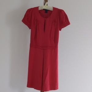 Marc by Marc Jacobs Red Silk Dress